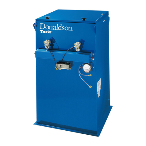 Donaldson Torit TBV-2 Installation and operation manual