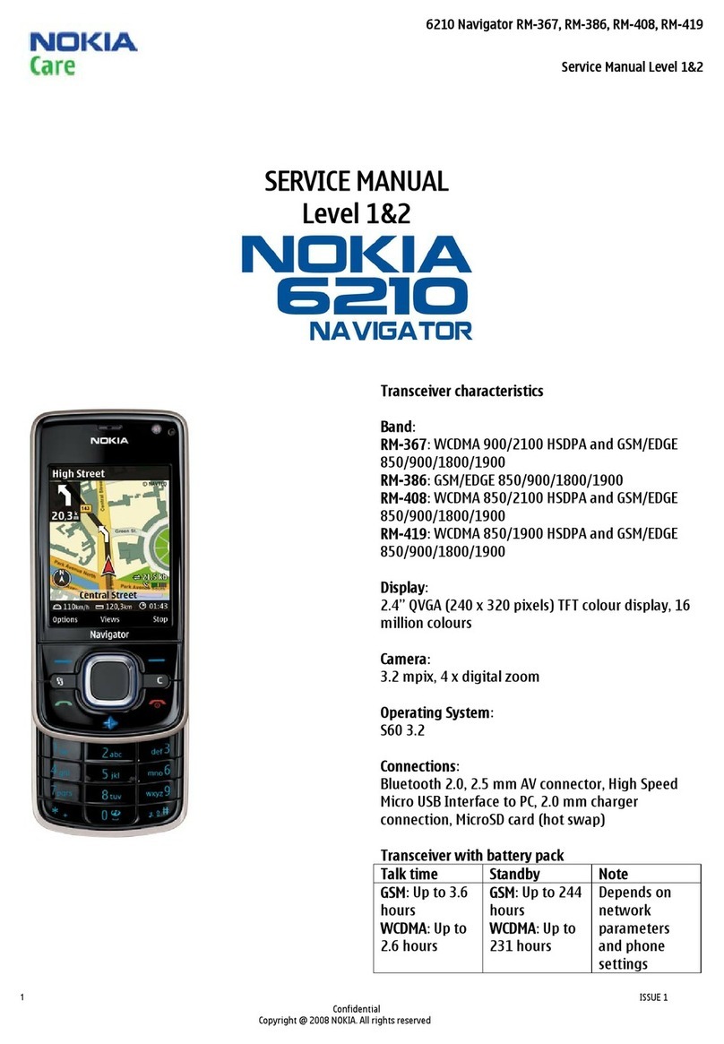 Nokia NAVIGATOR 6210 User manual