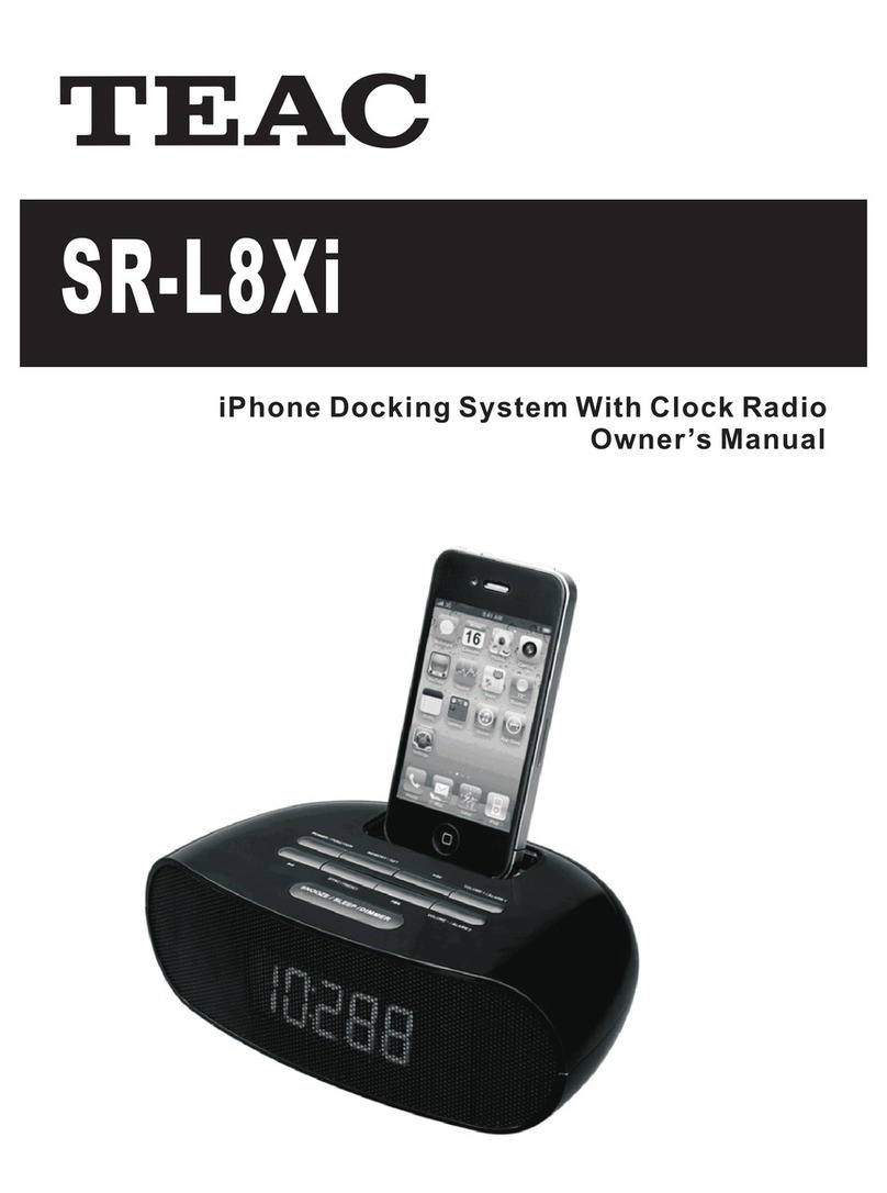 Teac SR-L8Xi owner's manual