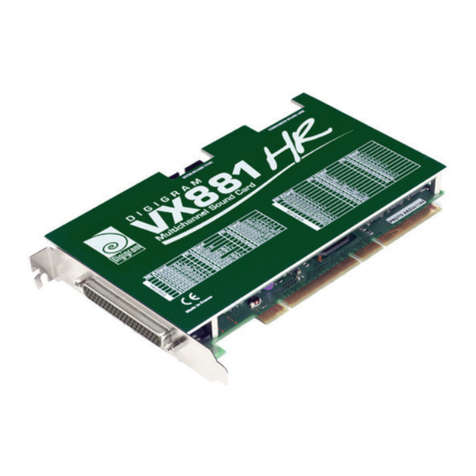Digigram VX881HR User manual