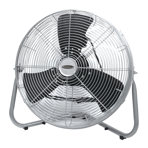 Soleus Air FF1-50-53 User manual