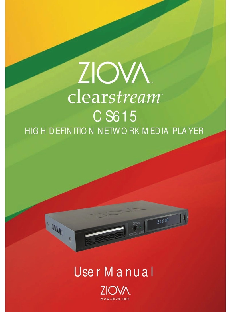 Ziova ClearStream CS615 user manual