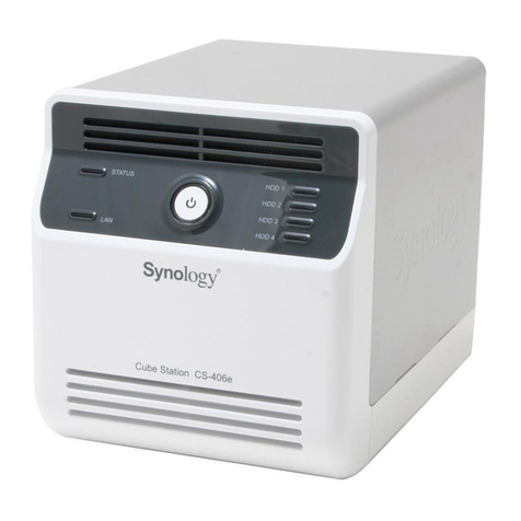 Synology 406 Series User manual