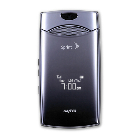Sanyo SCP-3800 User manual