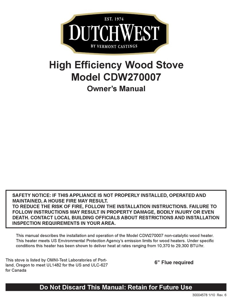 DutchWest DutchWest CDW270007 owner's manual