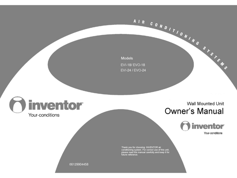 INVENTOR EVI-18 User manual