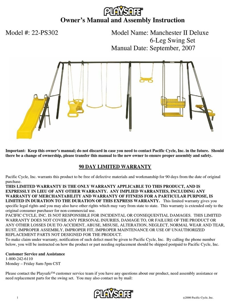 PlaySafe 22-PS302 owner's manual