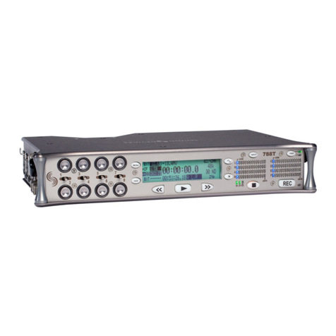 Sound Devices 788T User guide and technical information
