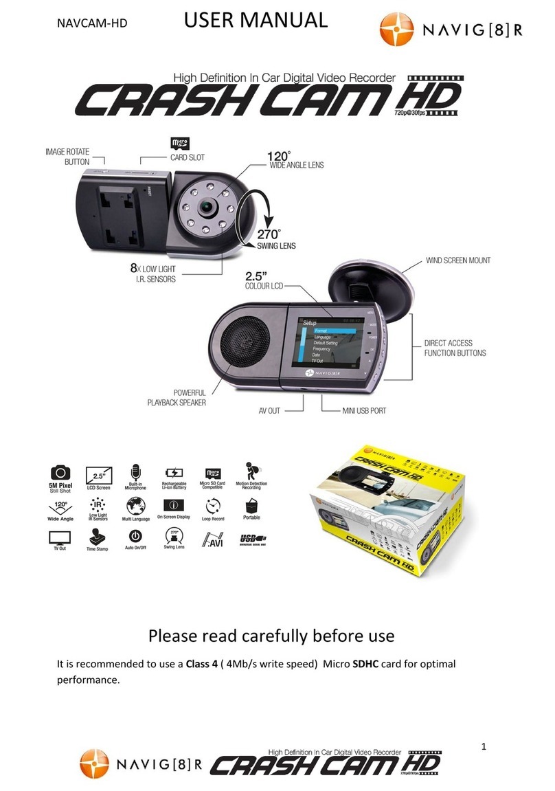 Navig8r Navcam-HD user manual