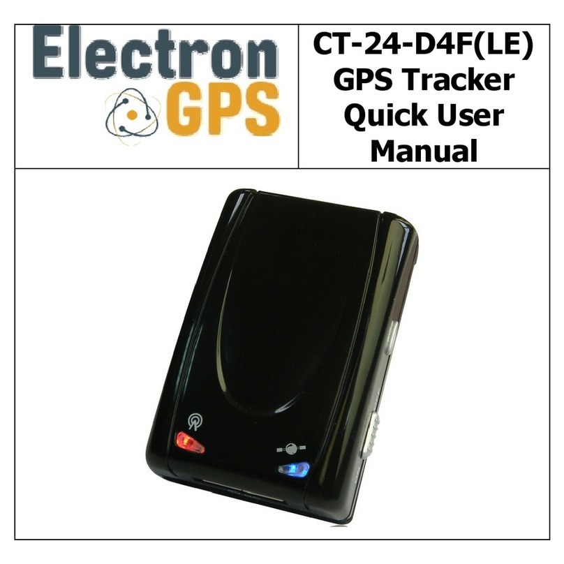 Electron GPS CT-24-D4F Quick user manual