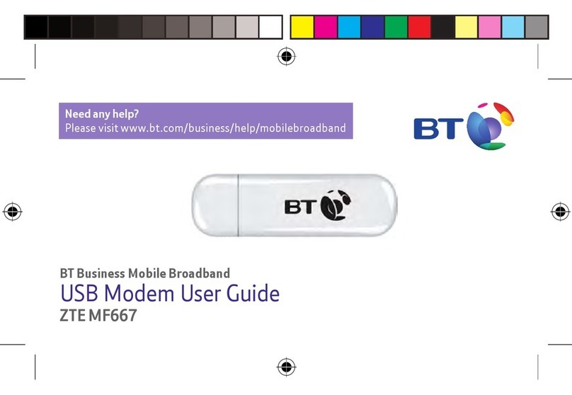 BT ZTE MF667 User manual