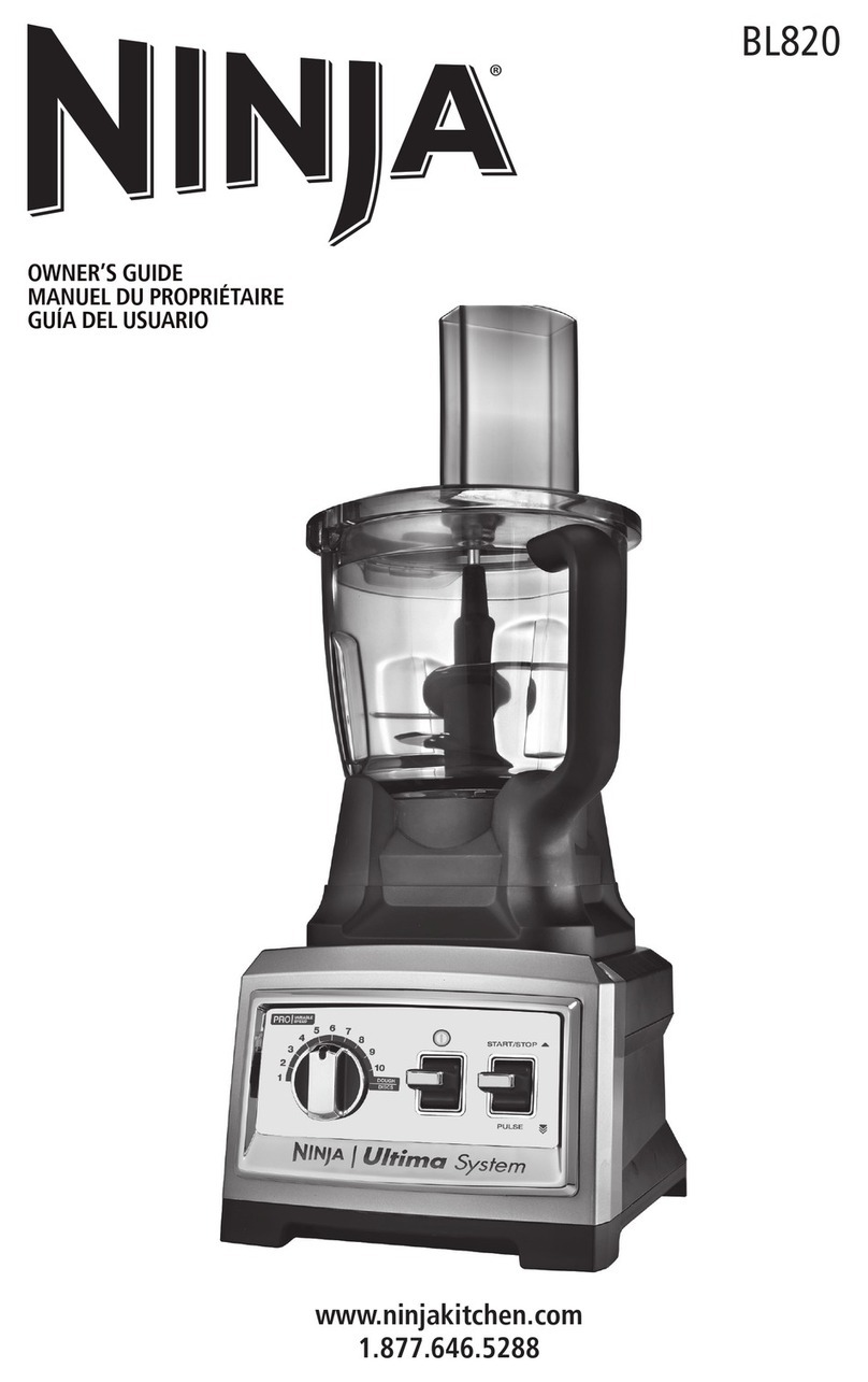 Ninja bl820 User manual