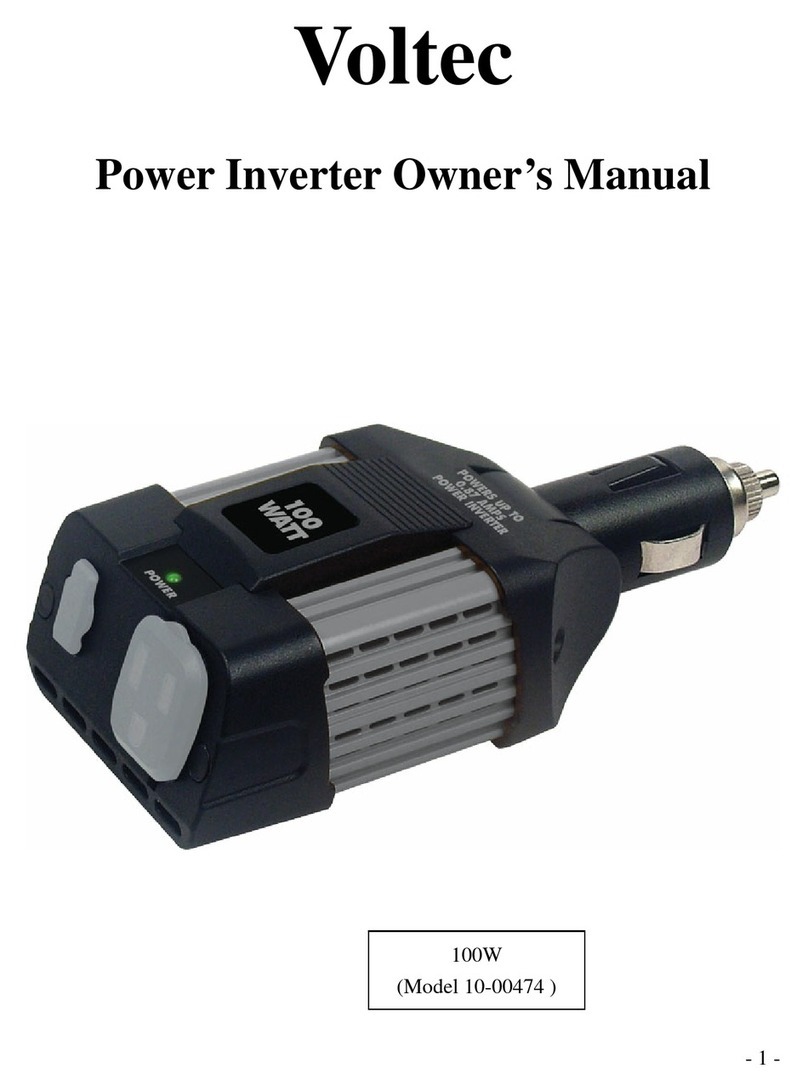 Voltec 10-00474 owner's manual