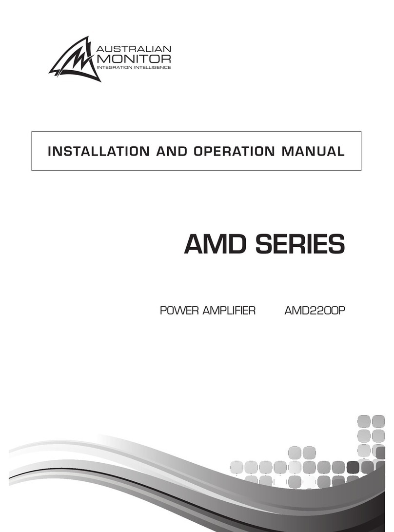 AUSTRALIAN MONITOR AMD2200P User manual
