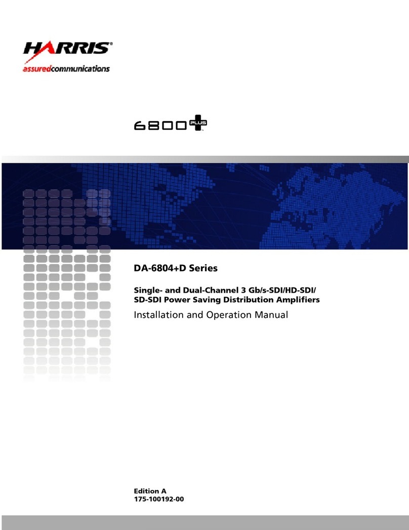 Harris DA-DHR6804+D User manual