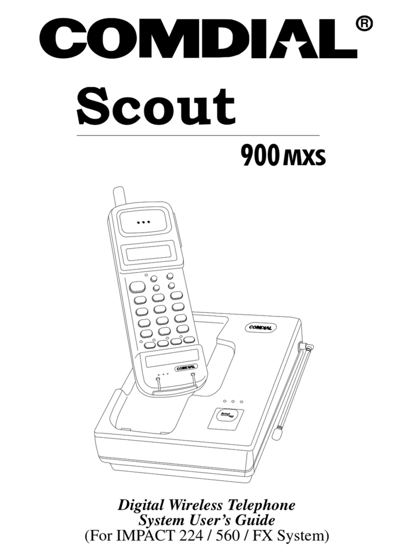 Comdial Scout 900MXS user guide