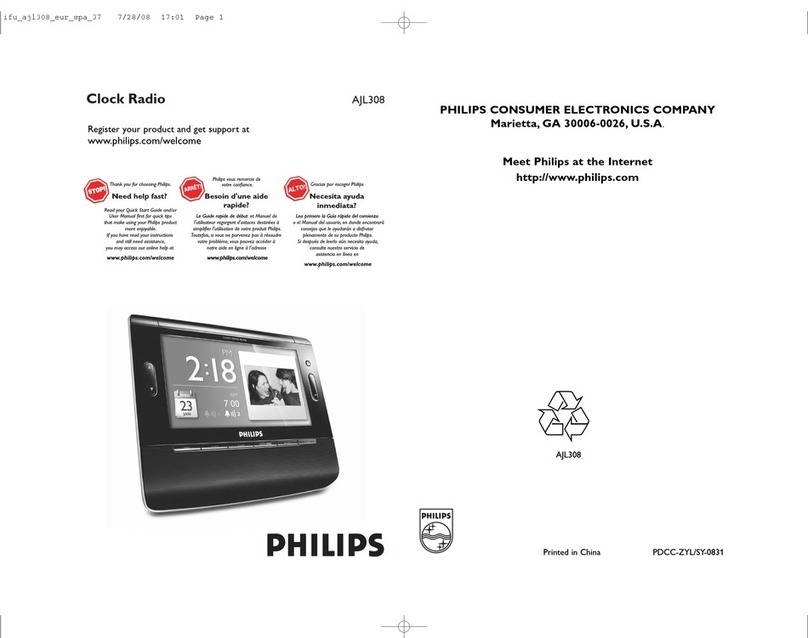 Philips AJL308 user manual