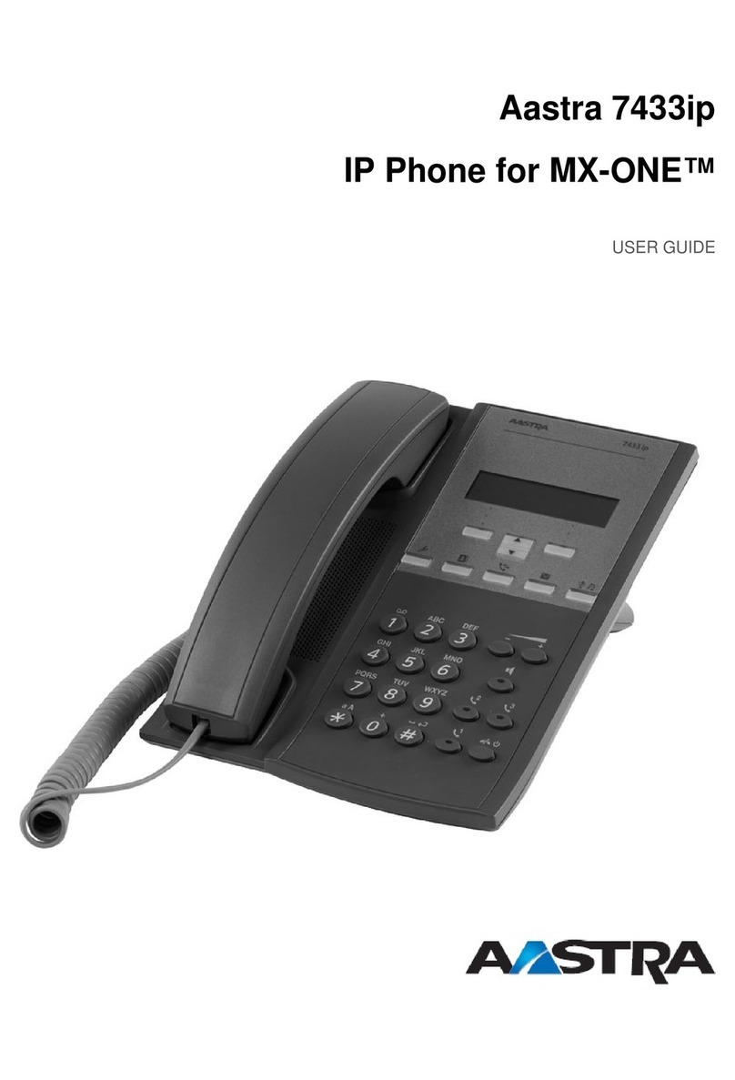 Aastra 7433ip User manual