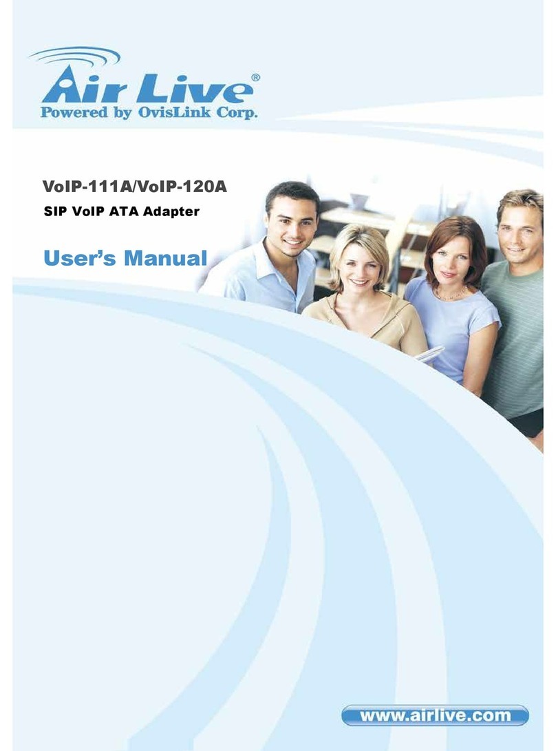 AirLive VOIP-111A user manual
