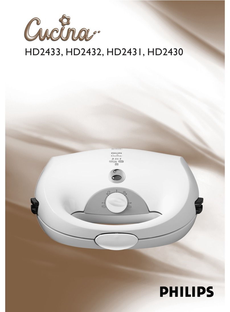 Philips Cusina HD2433 user manual