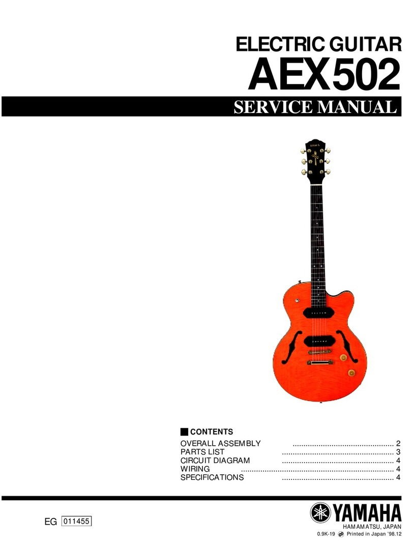 Yamaha AEX502 Service manual
