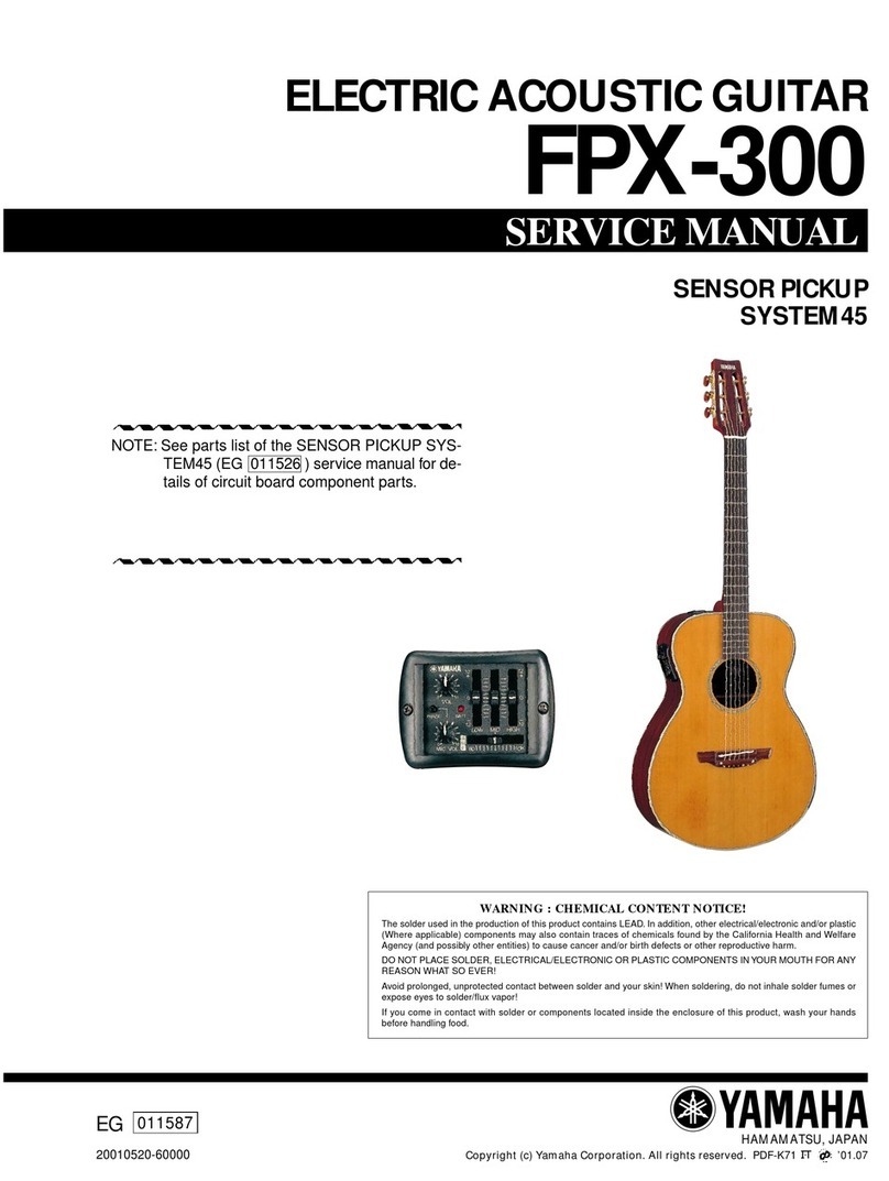 Yamaha FPX-300 Service manual