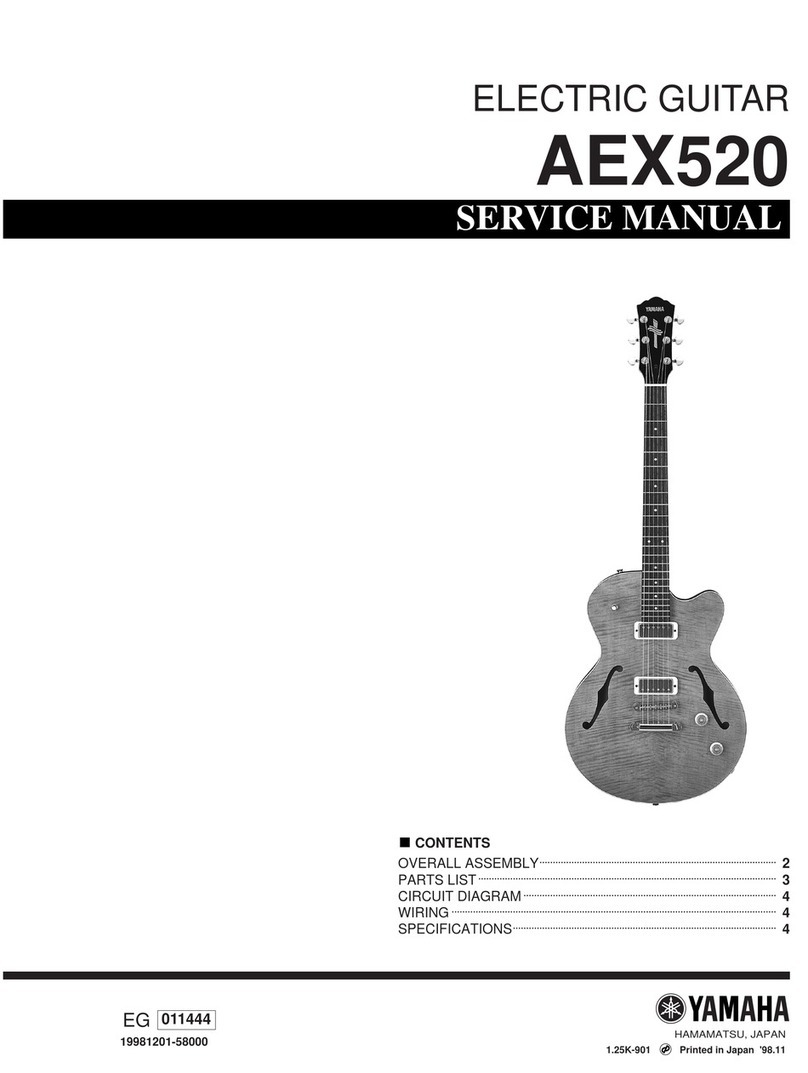 Yamaha AEX520 Service manual