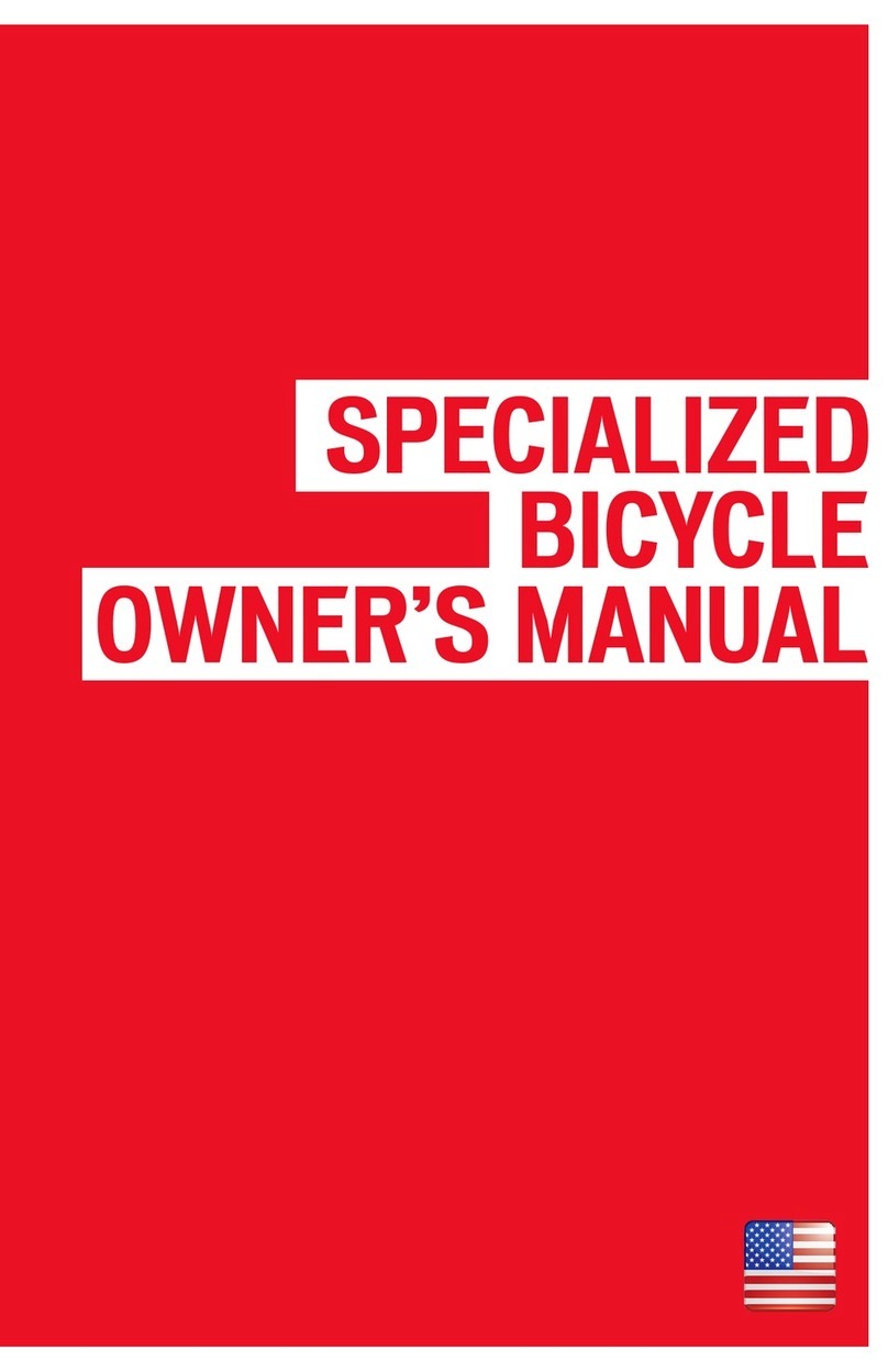 Specialized BICYCLE owner's manual