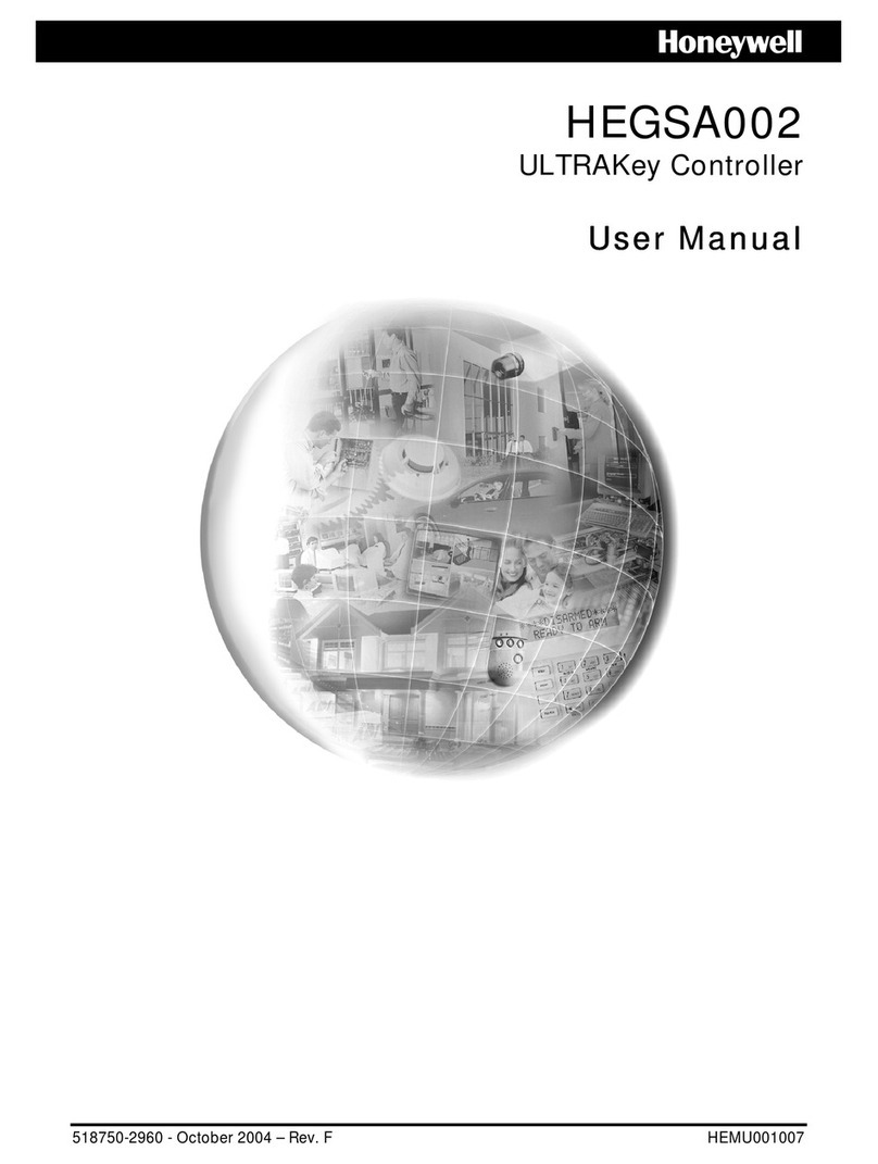 Honeywell HEGSA002 User manual