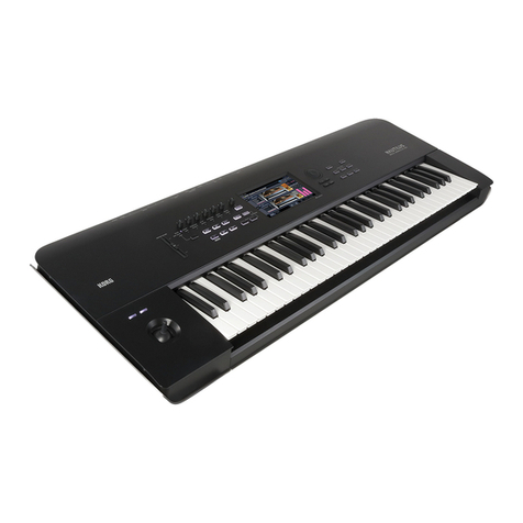 Korg 61key User manual