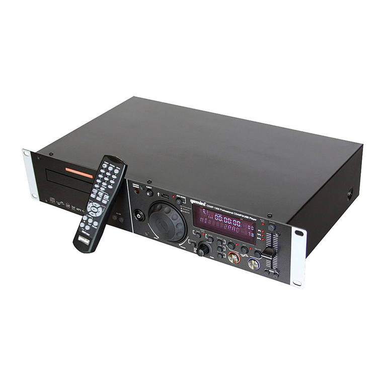 Gemini CDMP-1300 User manual Gemini CDMP-1300 User manual