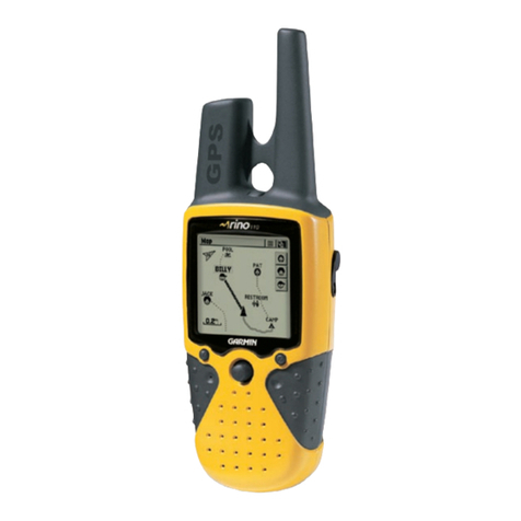 Garmin RINO 110 - Hiking GPS Receiver User manual Garmin RINO 110 - Hiking GPS Receiver User manual