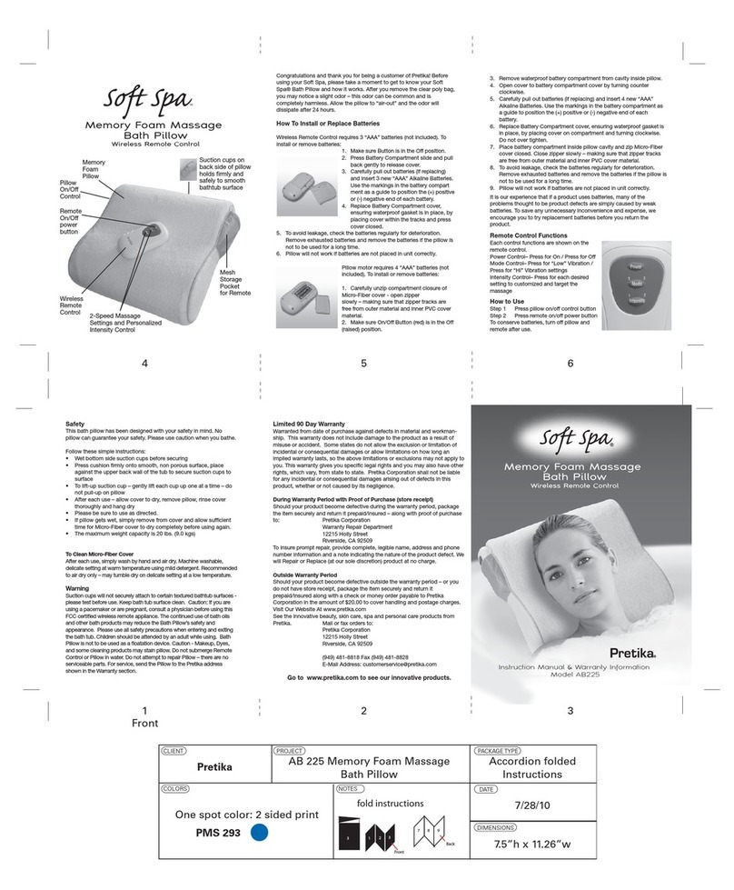Pretika AB225 User manual