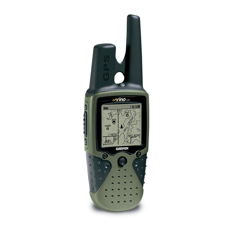 Garmin Rino 120 Owner's manual Garmin Rino 120 Owner's manual