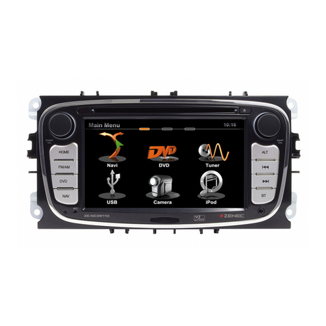 ZENEC ZE-NC3811D user manual
