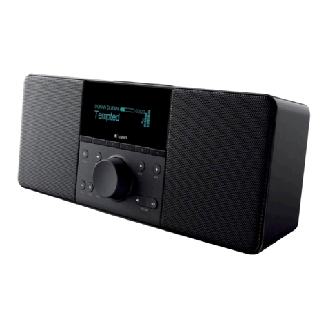 Logitech Squeezebox Radio User manual