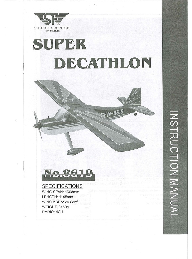 Super Flying Model Super Decathlon User manual Super Flying Model Super Decathlon User manual