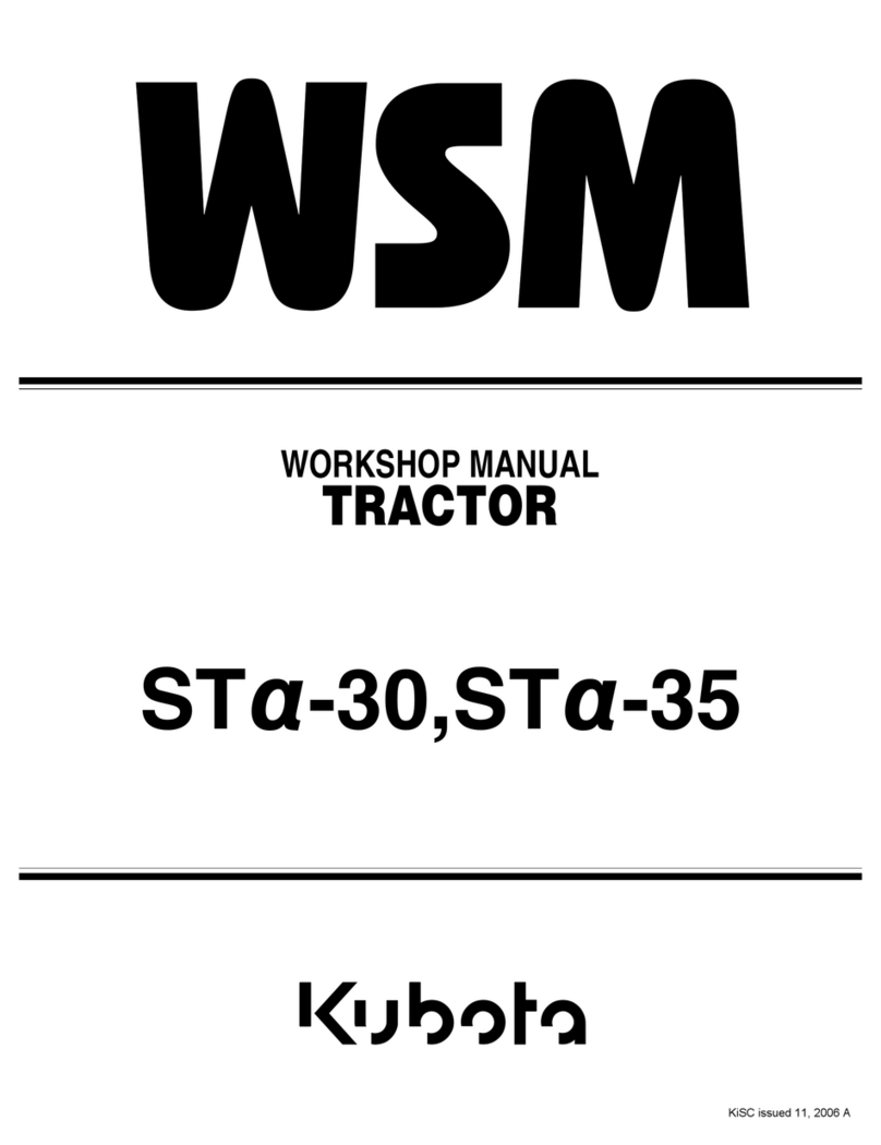 Kubota WSM STa-30 Instruction manual