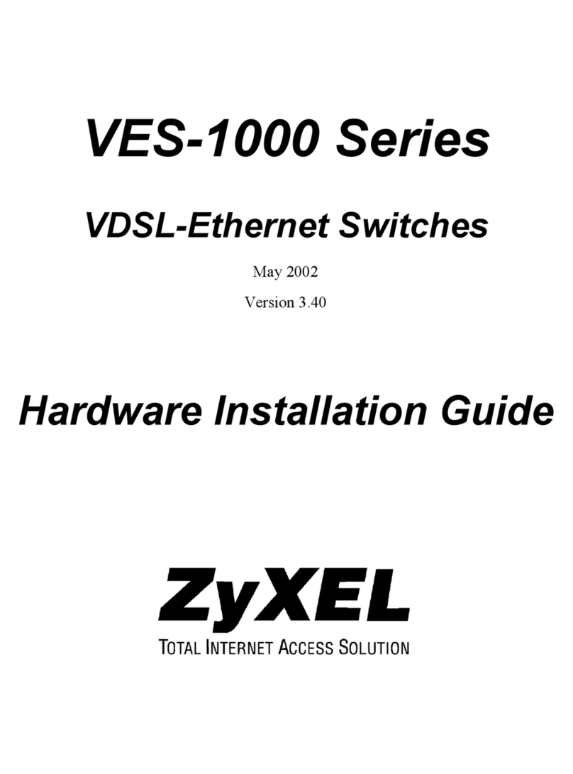 ZyXEL Communications VES-1008 Manual