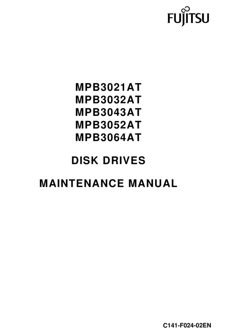 Fujitsu MPB3021AT User manual