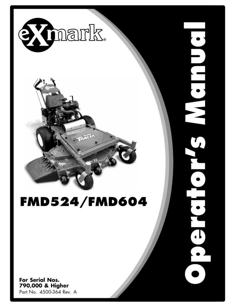 Exmark Turf Ranger FMD524 User manual