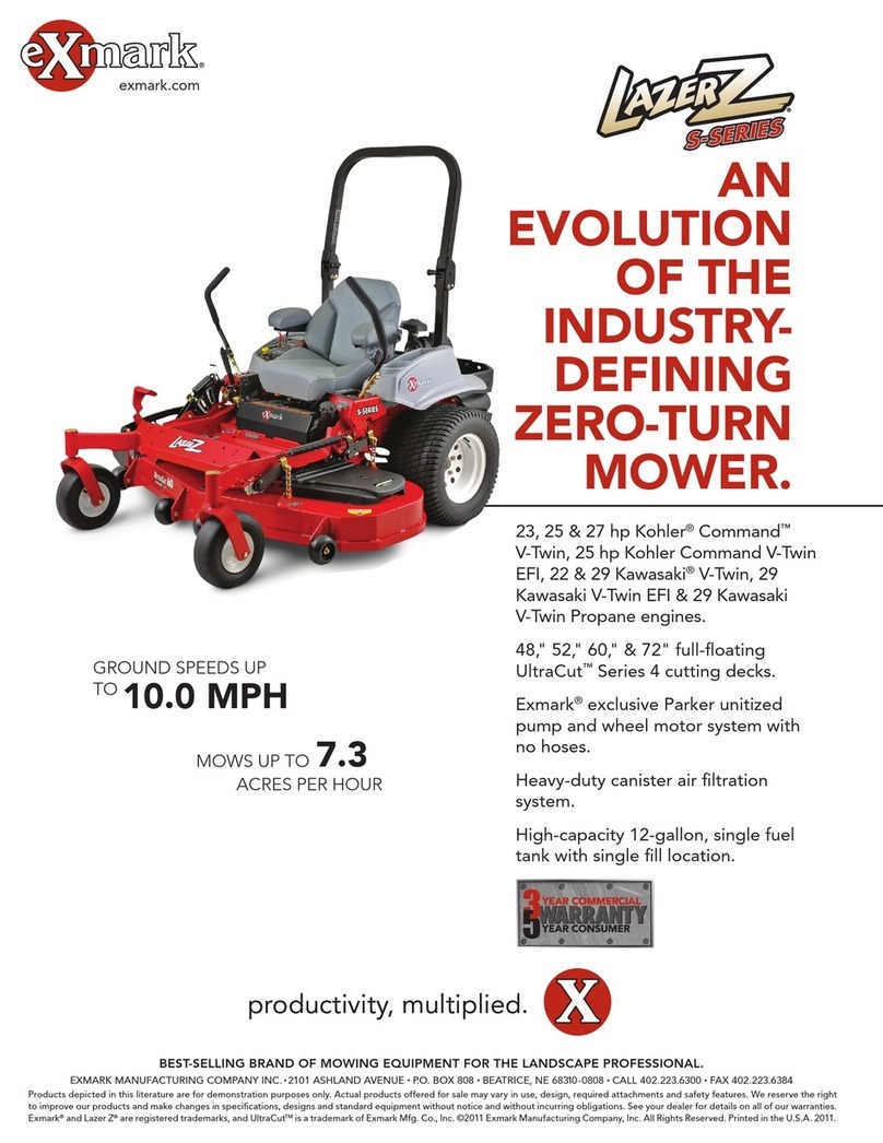 Exmark Lazer Z 72 User manual