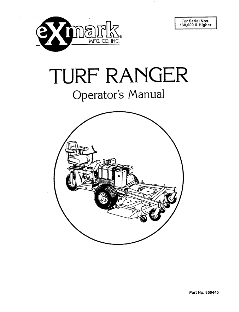 Exmark Turf ranger User manual