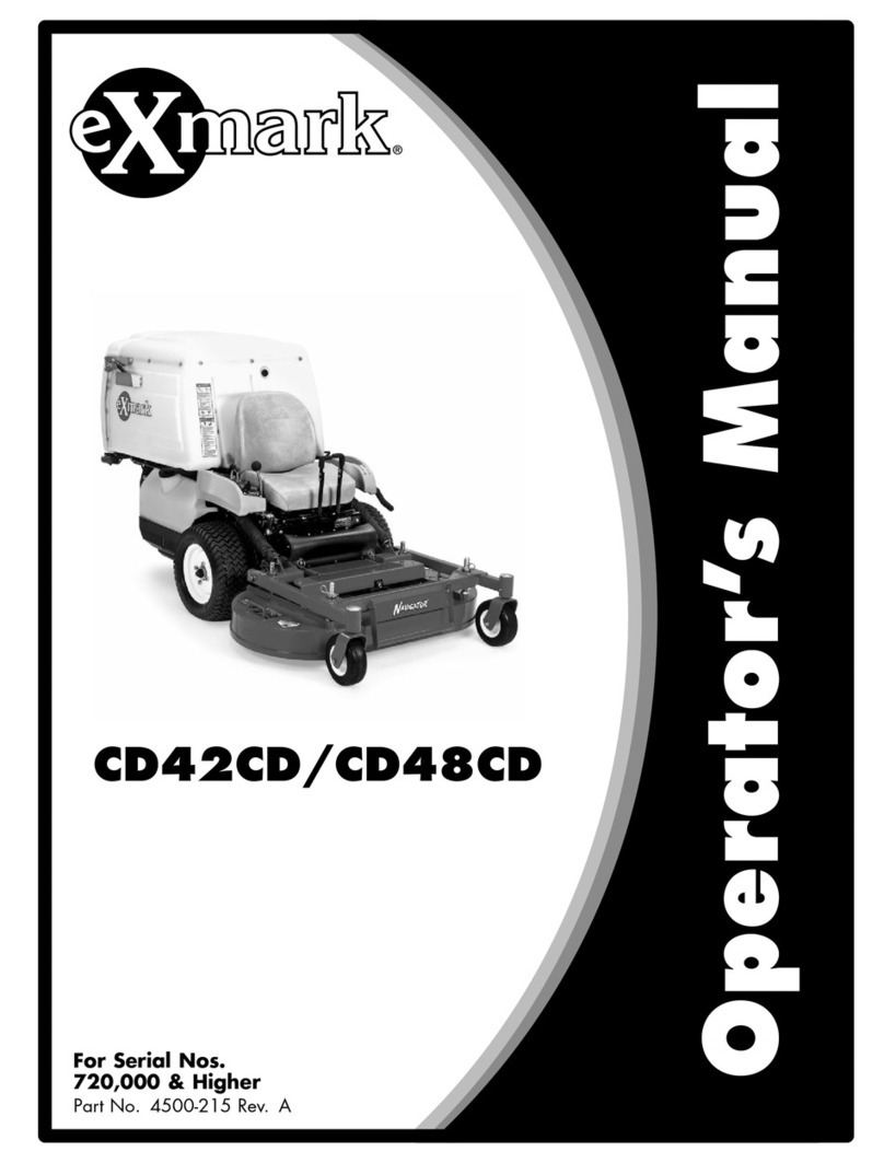 Exmark Cd42cd, Cd48cd User manual