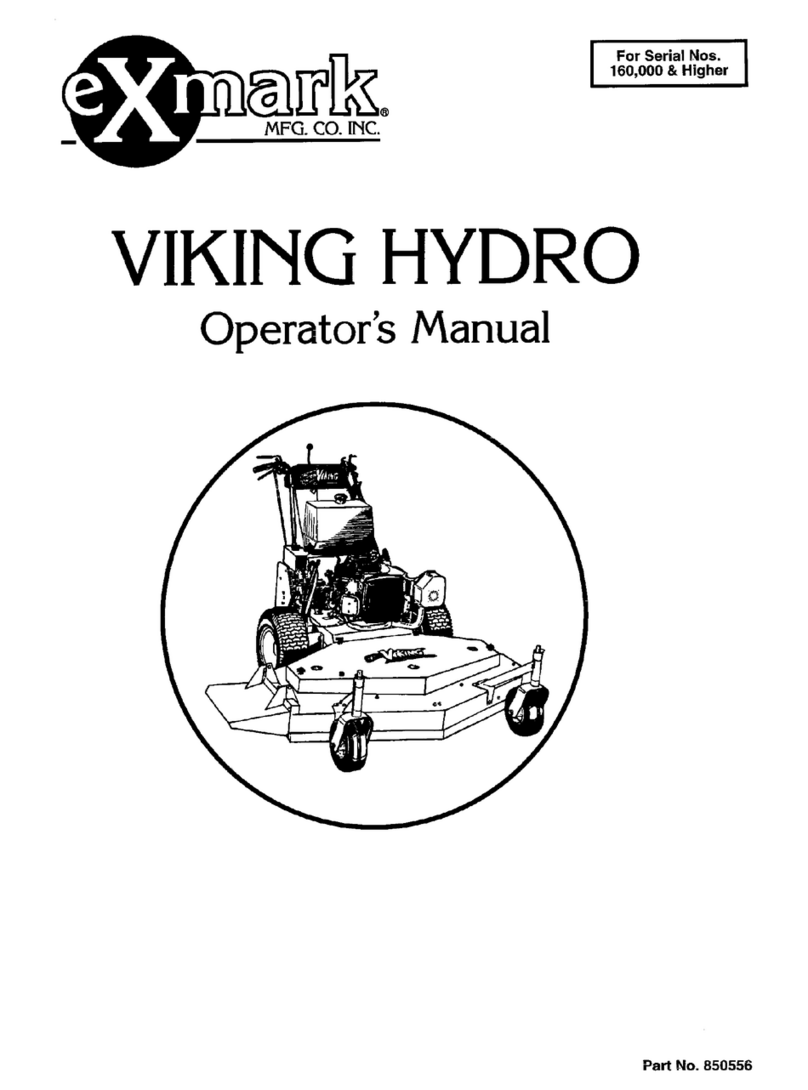 Exmark VIKING HYDRO User manual Exmark VIKING HYDRO User manual