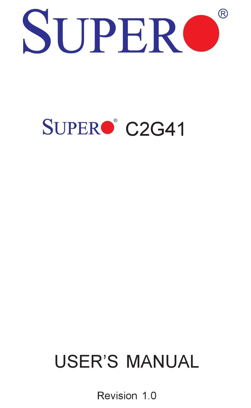 Supero Supero C2G41 User manual