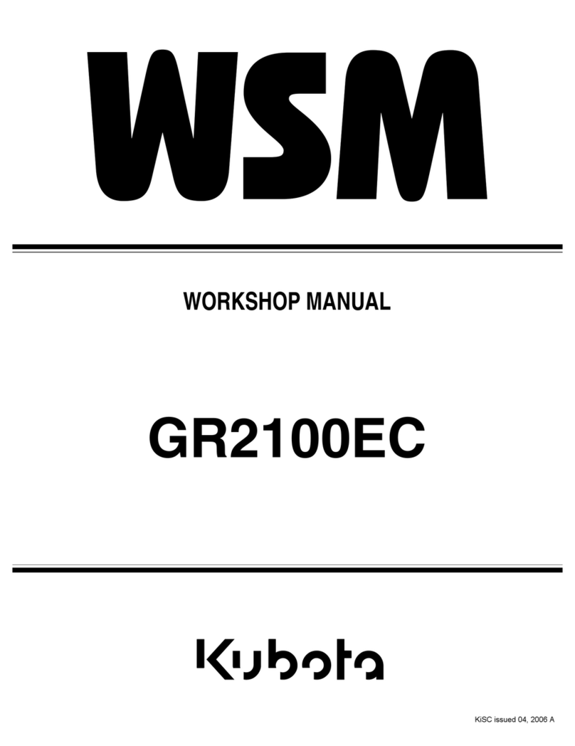 Kubota WSM GR2100EC Workshop manual