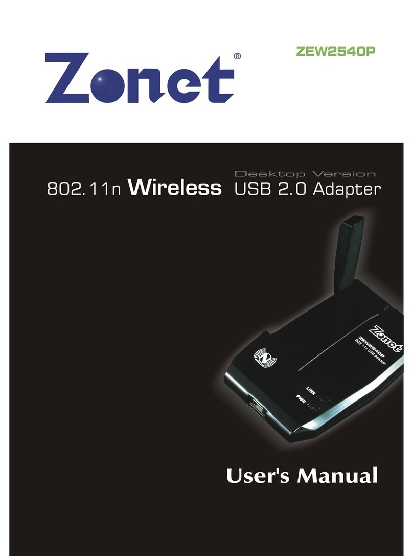 Zonet ZEW2540P User manual