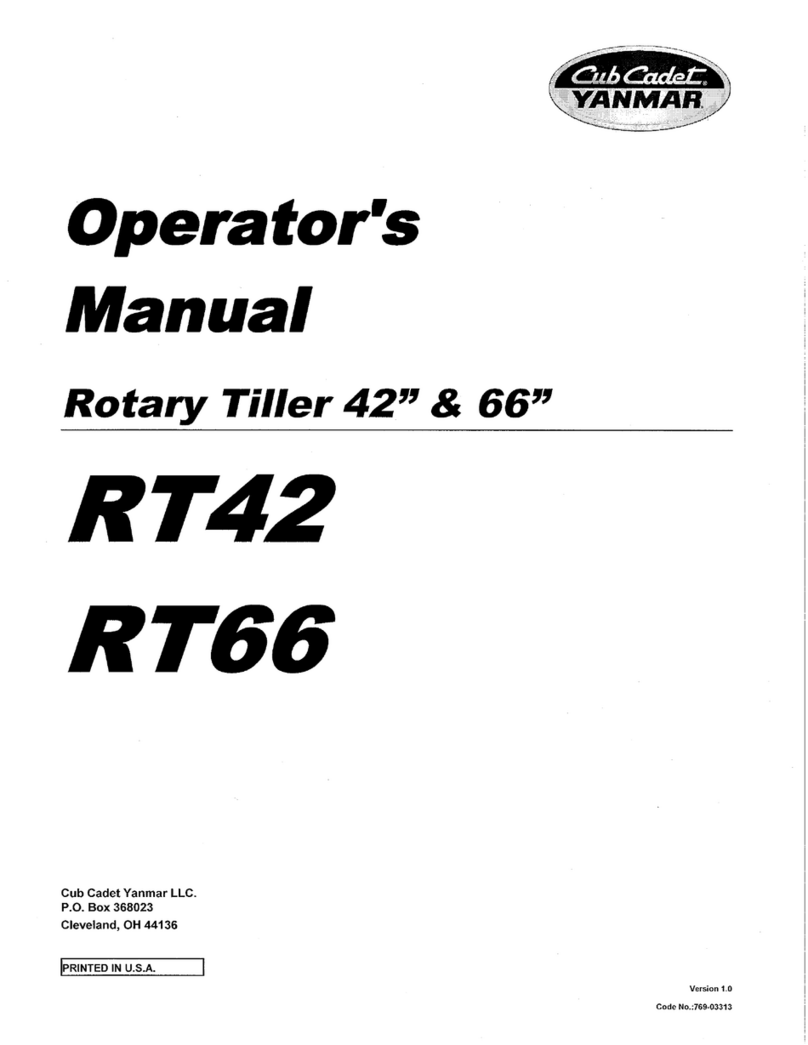 Yanmar RT66 User manual