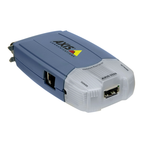 Axis 5500 User manual